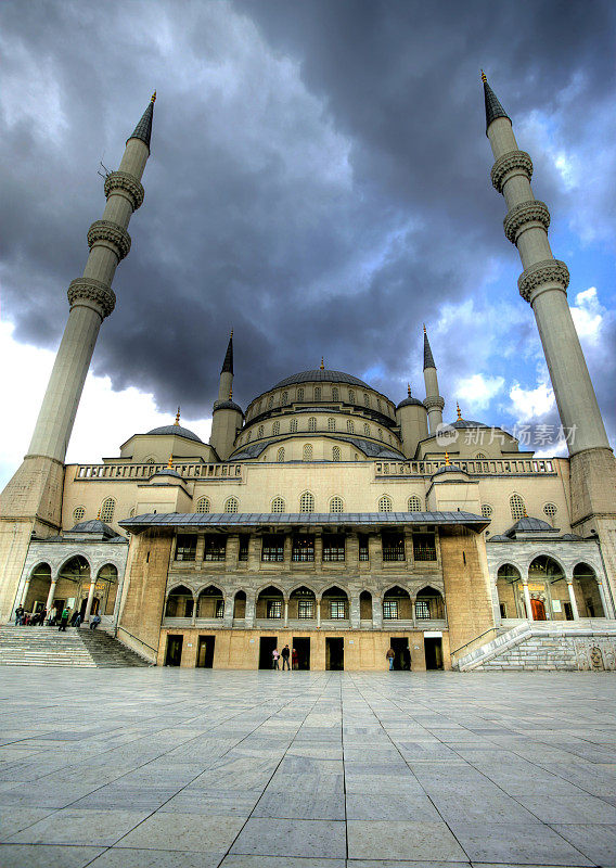 安卡拉的Kocatepe Mosque